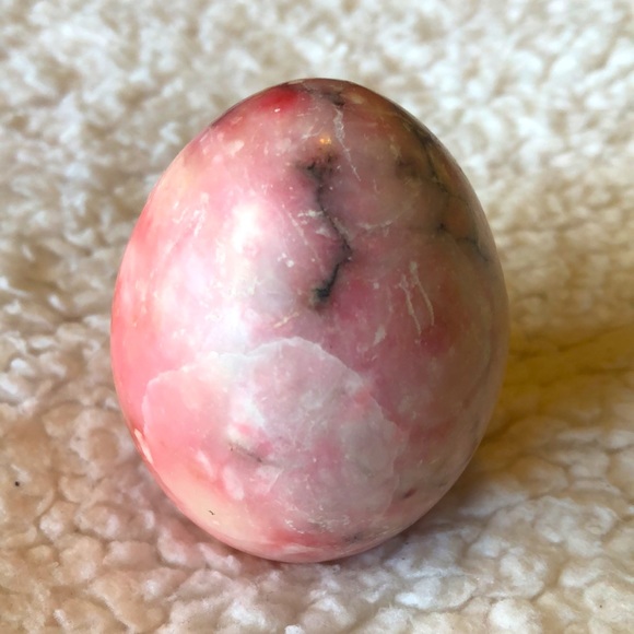 RARE VTG 1960's  Alabaster Marble Egg - Picture 6 of 12